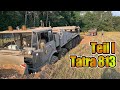 TATRA 813 8x8 Diesel Sound | Military Truck | kleine LKW Bergung -  [Teil 1/3]