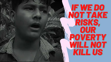 The reality of the poor man