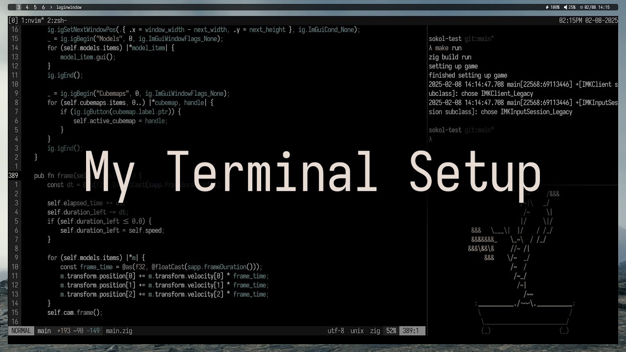 My Terminal Setup - YouTube