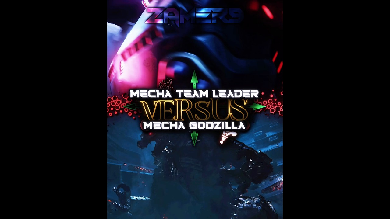 Mecha Team Leader Vs MechaGodzilla 