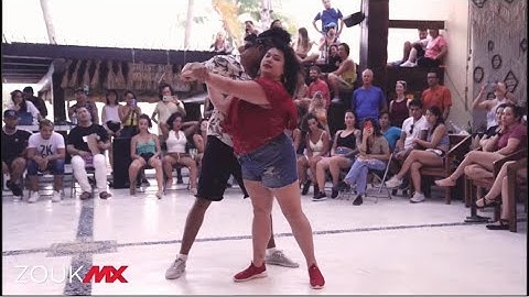 Vitor & Elena - 4th Place Advanced Brazilian Zouk Jack & Jill - Zouk MX