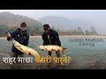 River fishing Nepal/ Golden Masheer Fishing/ Stream water fishing/ Fishing in Nepal's river