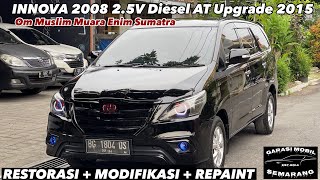 INNOVA 2008 2.5V Diesel AT UPGRADE 2015 barong   Modifikasi   CAT full body Om Muslim Sumatra