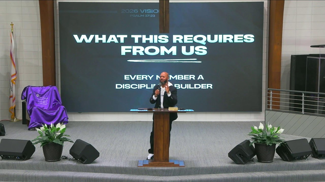 Vision Sunday 2026 | 01.25.26 | Grace Apostolic Church | Bishop David E Johnson | 