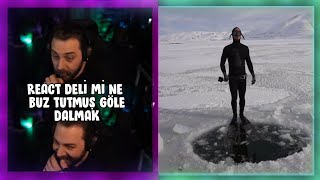 Elraenn Reacting Deli Mi Ne Buz Tutmuş Göle Daldım İZLİYOR