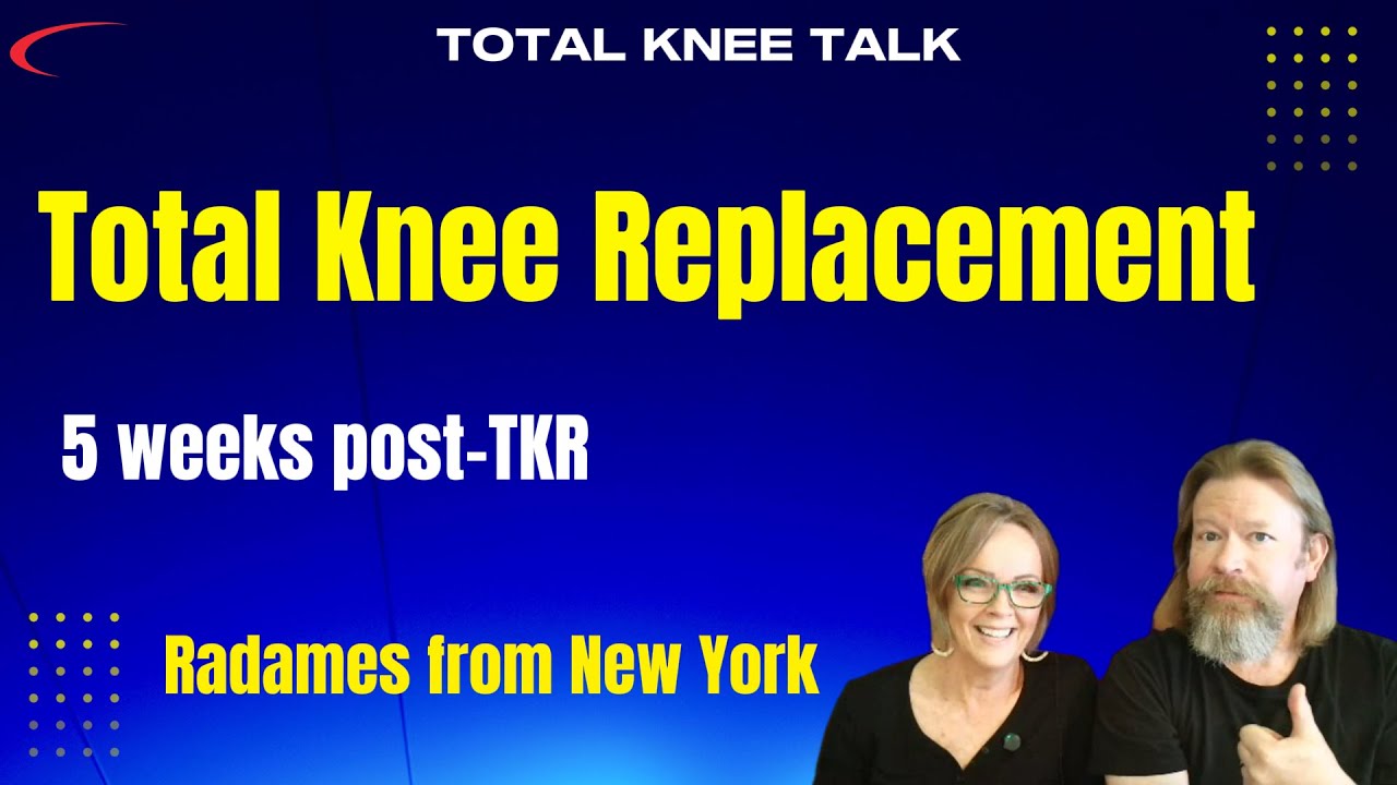 5 Weeks After Total Knee Replacement (TKR): Radames' Rapid Recovery | First Surgery Ever at 62!