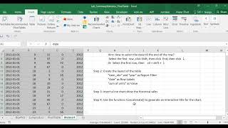 Lab PivotTable
