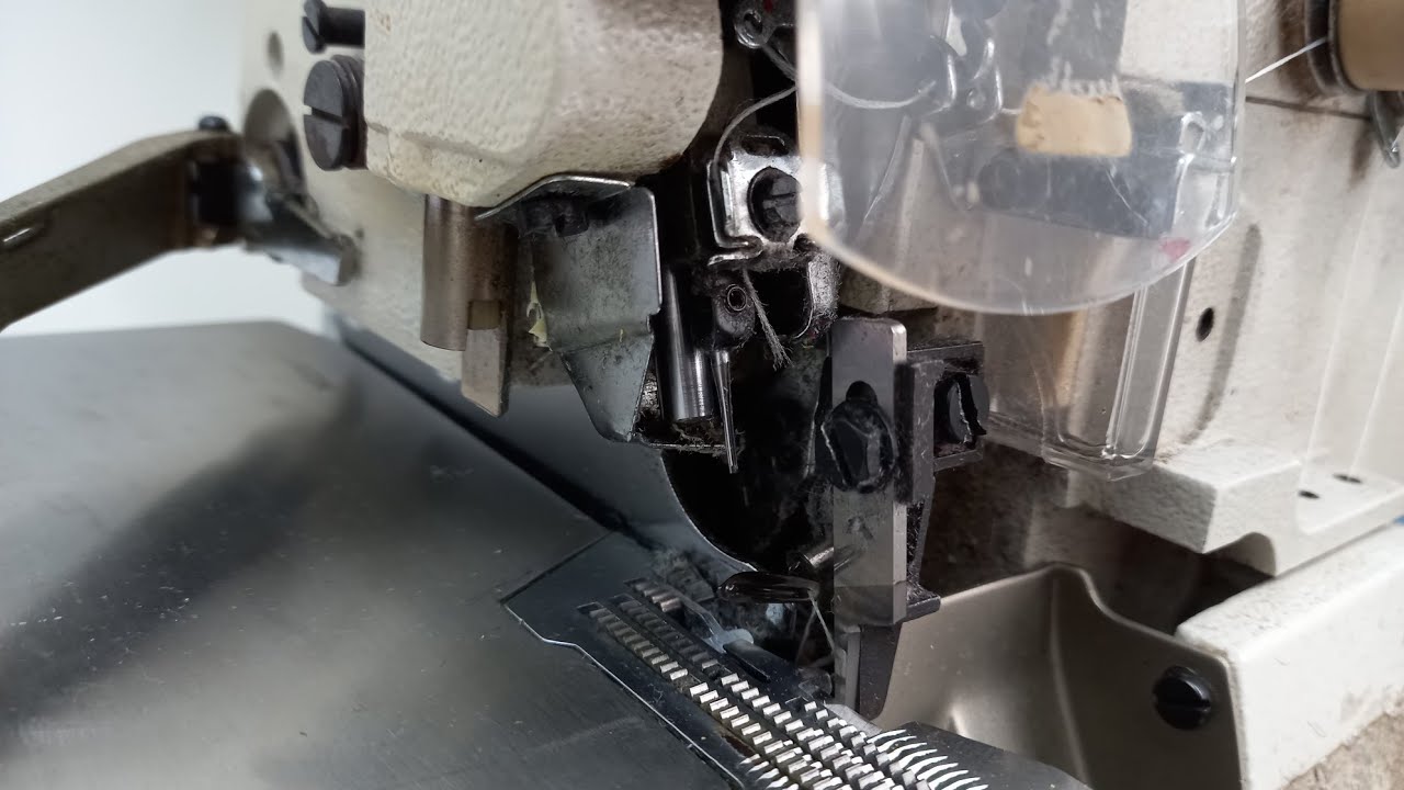 Jarum Mesin Jahit Tepi High Speed Patah. Macammana Nak Tukar Jarum.