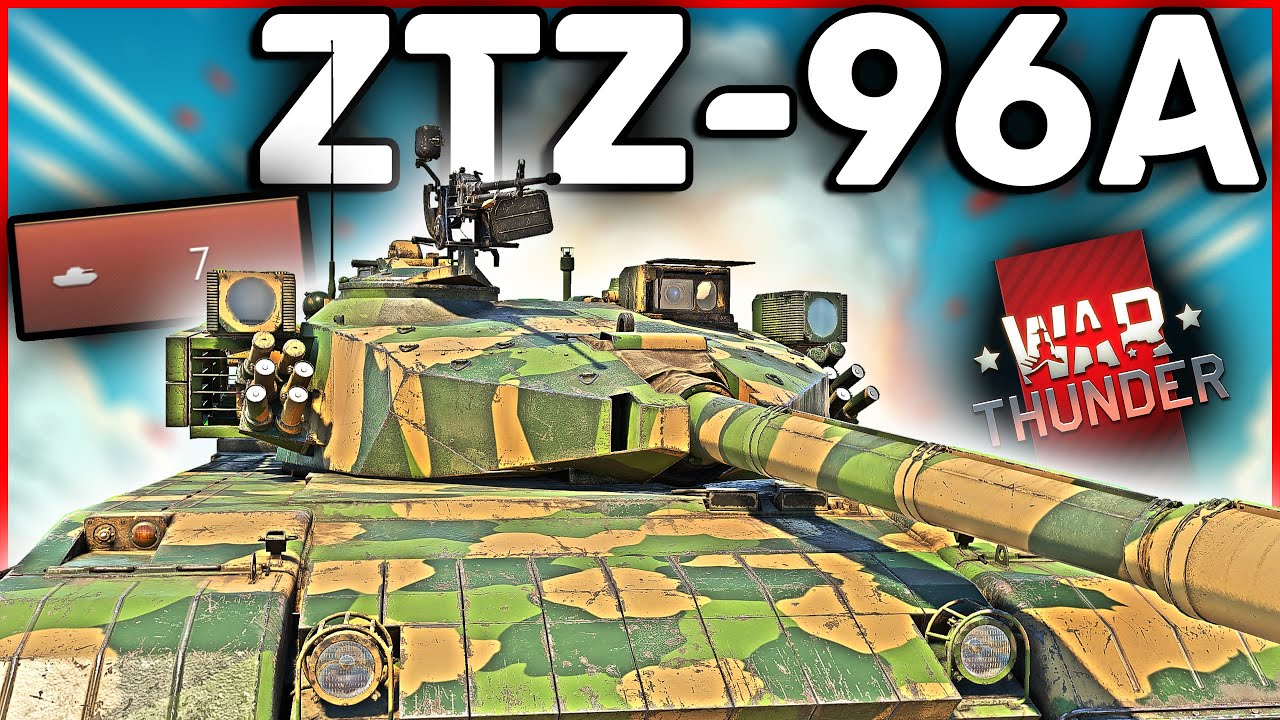 ZTZ-96A China's average War Thunder Premium - YouTube