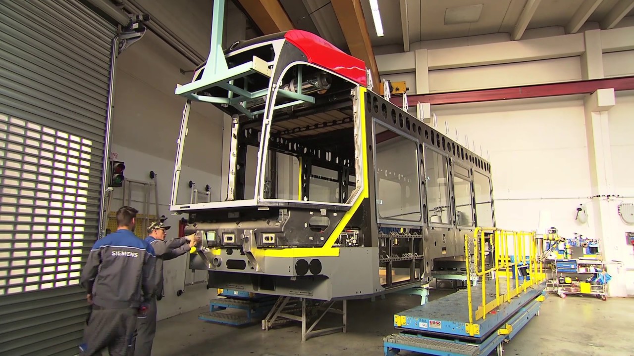 Die neue BSAG-Straßenbahn »Nordlicht« im Rohbau (Teil 1)