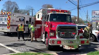 Major Motor Vehicle Accident With Entrapment + Medivac Landing On Route 35 In Middletown NJ 4/13/21