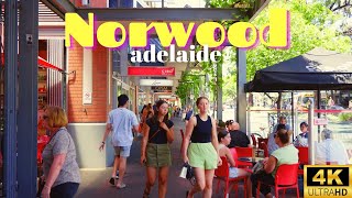 Norwood, Adelaide [4K] | Virtual Walk Tour - 60fps Adelaide City | Australia