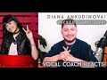 Vocal Coach Reacts! Diana Ankudinova! Wicked Game- Live!