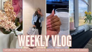 Weekly Home Vlog: Threshold Bedding + New Home Projects + Poplin Laundry + Ember Products + More!