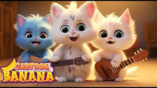 Tres gatitos exploradores - cancion de bebe | Banana Cartoon by Banana Cartoon Español 10,867 views 6 months ago 2 hours, 38 minutes