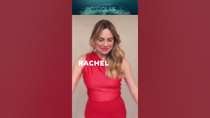 Rachel Sheherazade sob o comando de 'A Grande Conquista'