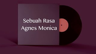 karaoke Sebuah Rasa  Agnes Monica acoustic Version With S