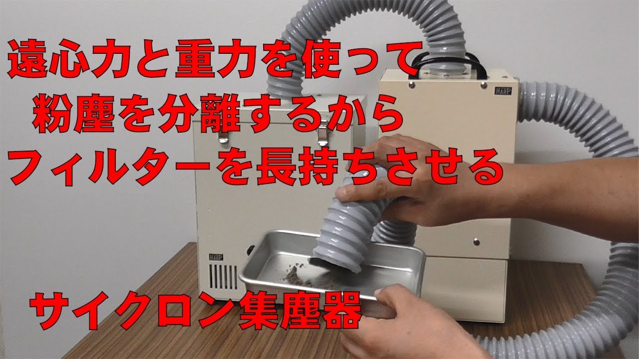 No.5500 サイクロン集塵器 : 彫金工具製造・輸出入の株式会社ハープ