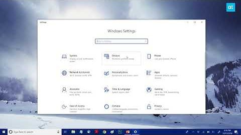 How to enable palm rejection on Windows 10 touch screen devices