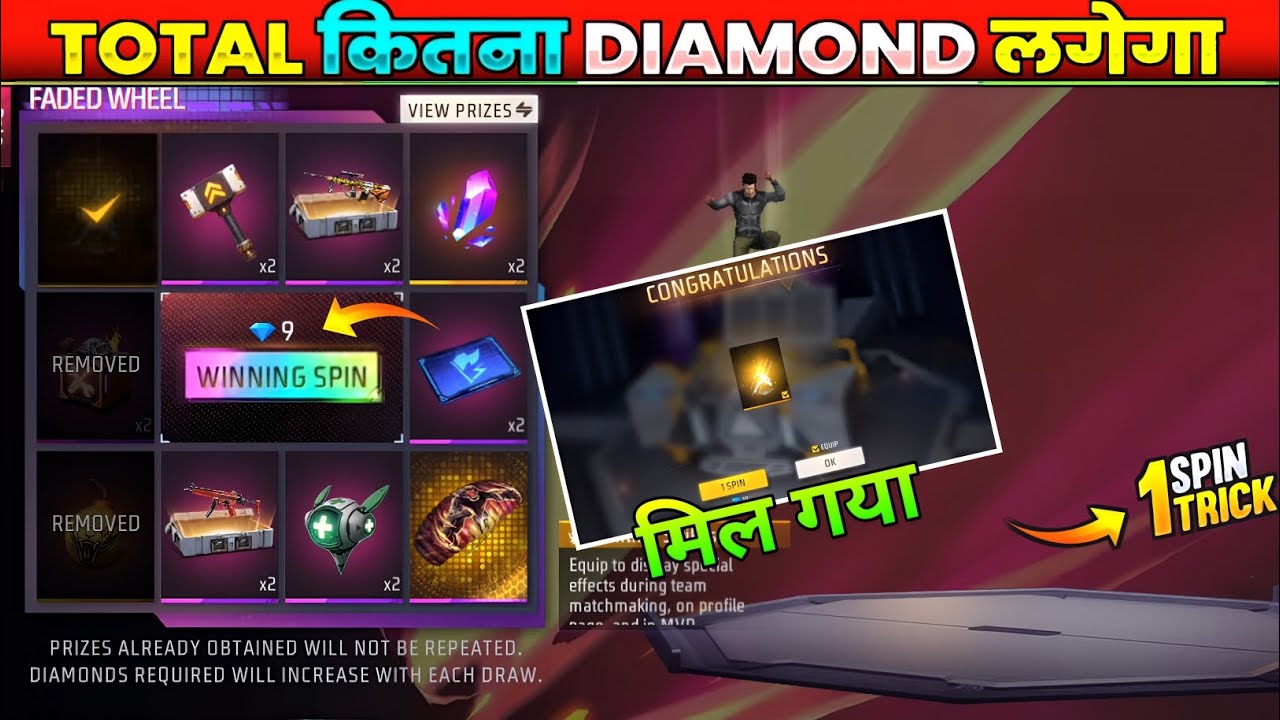 Panther Strikes Arrival Animation Faded Wheel 1 Spin Trick Entry Emote Kitne Diamond Me Nikalega FF