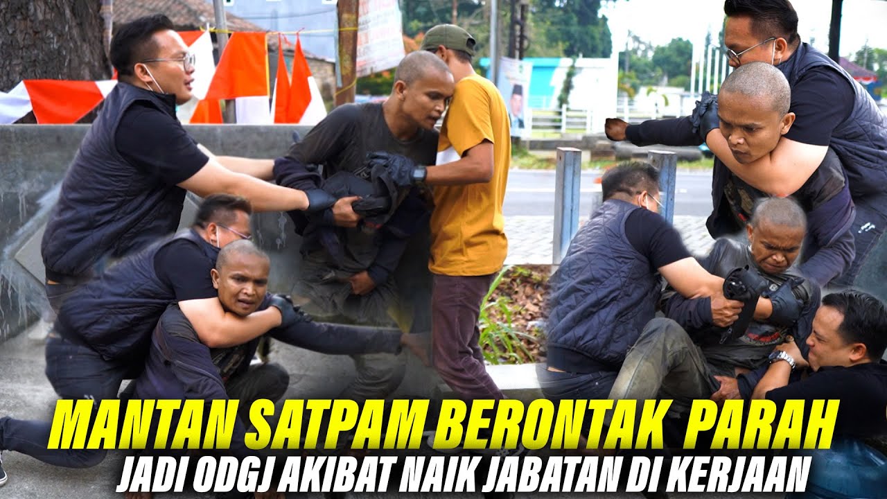 NGERII !!😨 MANTAN SATPAM NGAMUKNYA LUAR BIASA - WARGA PANIK SAMPAI RAME