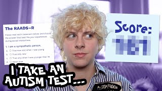 TAKING AN AUTISM TEST | NOAHFINNCE