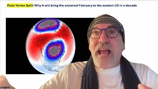 Information What is a split in the #polarvortex and why February will be the snowiest in 10 years for the east. News