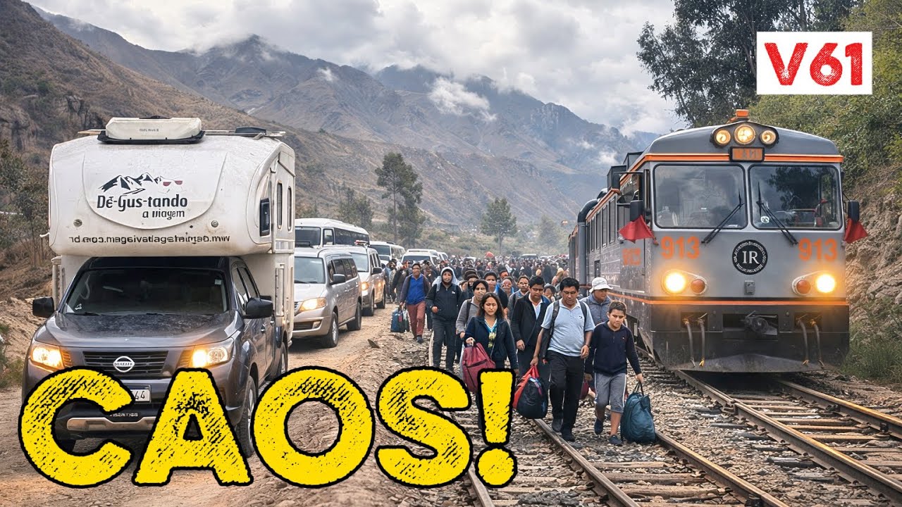 Pior dia para chegar em Ollantaytambo, no Vale Sagrado, Peru