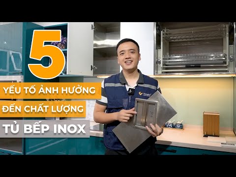 Video 5 Yếu Tố Ảnh Hưởng Lớn Đến Chất Lượng Tủ Bếp Inox | Tủ... - youtube