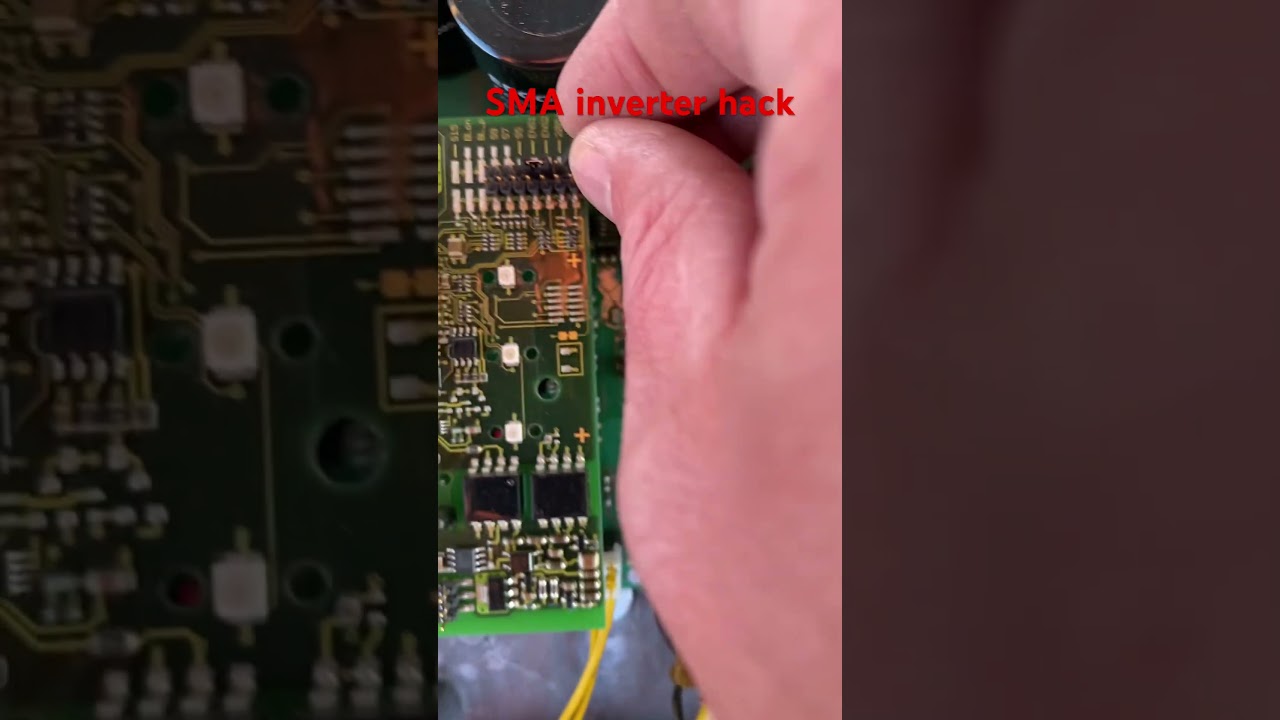 Sunny-boy inverter FAC BFR error hack!