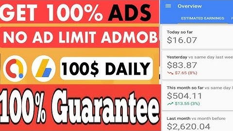 How to fix ad serving has been limited on admob and Adsense