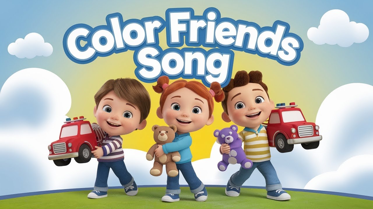 Color Friends Song / Nursery Rhymes & kids songs - YouTube