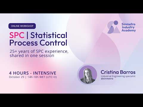 SPC Statistical Process Control | Live Online Workshop 29 October 2026