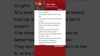 This Is War Gawne Tech N9ne U0026 Atlus Verse 2