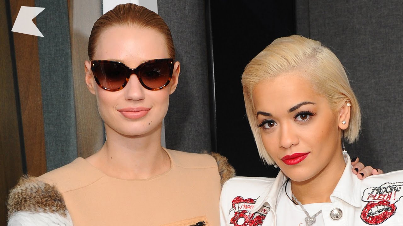 Iggy Azalea & Rita Ora talk Black Widow, stunts, bras & more