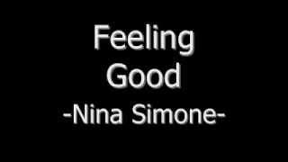 Feeling Good -Nina Simone (Lyrics)