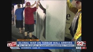 Global War on Terror wall arrives