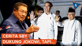 Cerita SBY Dukung Jokowi tapi Ditolak Parpol Koalisi di Pilpres 2019