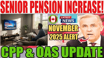 💰 CPP & OAS Increase Alert — What Canadian Retirees Must Know This November 2025! 📈🔥