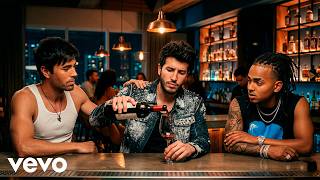 Enrique Iglesias - Vino y Olvido Feat. Ozuna, Sebastian Yatra 🍷💔 (Video Oficial / Reggaeton)