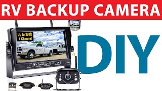 RV Backup Camera Installation  AMTIFO A7 HD #askremy