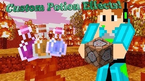 Command Block Tutorial 1.9 |CUSTOM POTION EFFECT COMMANDS!!!