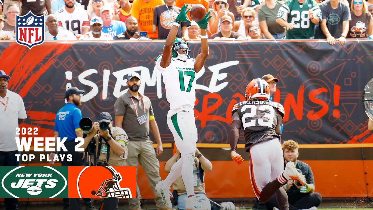 New York Jets Top Plays vs. Cleveland Browns 2022 Regular Season Week