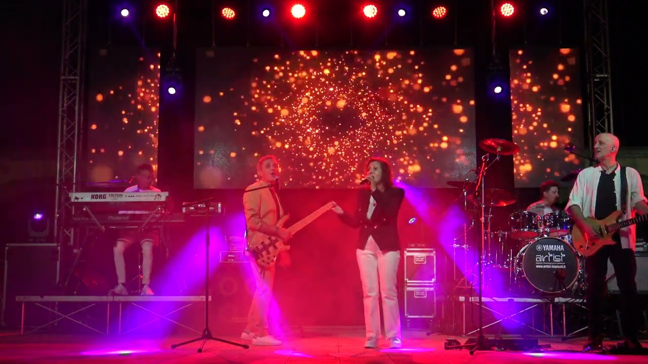 Collage - Due ragazzi nel sole con Diana Puddu (Live Monastir - SU) 29/06/2024