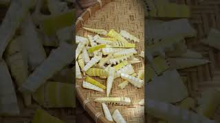 Fresh Mountain Food Adventure 🌿🍲 Authentic Spring Village Cooking 😍 #Shorts