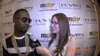 Multi-Platinum Selling Music Artist 'Juicy J' interviewed by Entertainment Reporter Whitney Ullman