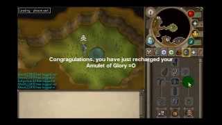 Runescape How To Recharge Amulet of Glory