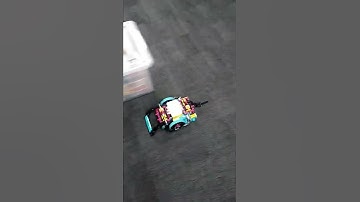 First Lego League, FLL training challenge to code Lego robot to go around a box successfully. #lego