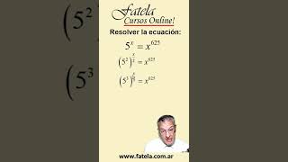 Resolver ecuación Harvard u olimpiadas, por comparación de potencias. Fatela Cursos Online!