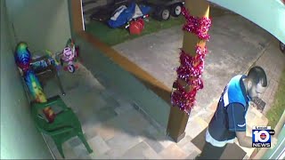 Police seek clues in stabbing of Amazon driver